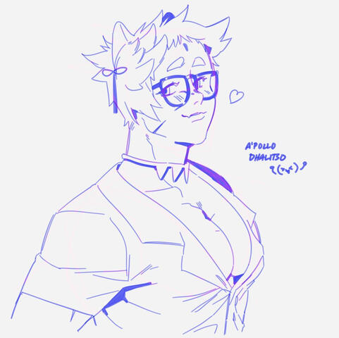 beach dad - art by memoryjoule