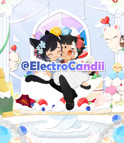 shen'a and apollo - wedding art by electrocandii